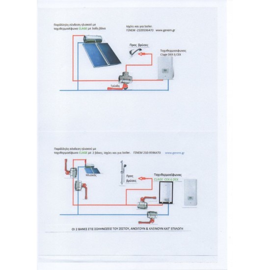 Clage DBX 18kW NEXT Ταχυθερμοσίφωνας τριφασικός