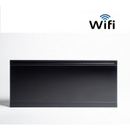 Adax Iver Glass H 06 KWT Wifi 600w με γυάλινη πρόσοψη Black Adax Iver Glass H 06 KWT Wifi 600w με γυάλινη πρόσοψη Black