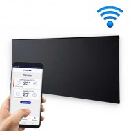 Adax Neo H 12 KWT Pearl Black Θερμοπομπός Τοίχου 1200W με Ηλεκτρονικό Θερμοστάτη και WiFi  Adax Neo H 12 KWT Pearl Black Θερμοπομπός Τοίχου 1200W με Ηλεκτρονικό Θερμοστάτη και WiFi