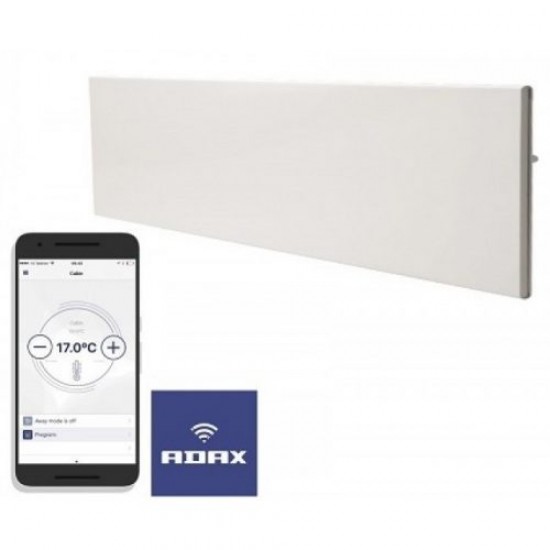 Adax Neo H 06 KWT Wifi 600W white Θερμοπομπός Τοίχου με Ηλεκτρονικό Θερμοστάτη και WiFi