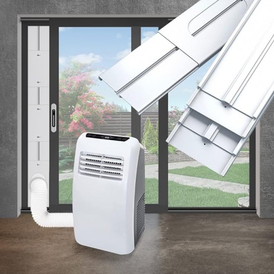 Aozzy έως 220cm PVC Σφραγιστικό συρόμενης πόρτας για φορητά κλιματιστικά (στεγανοποίηση) 15 cm οπή Aozzy έως 220cm PVC Σφραγιστικό συρόμενης πόρτας για φορητά κλιματιστικά (στεγανοποίηση) 15 cm οπή