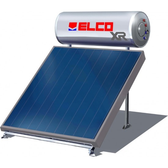 ELCO XR 1.8 130lt glass Ηλιακός θερμοσίφωνας Τριπλής Ενέργειας