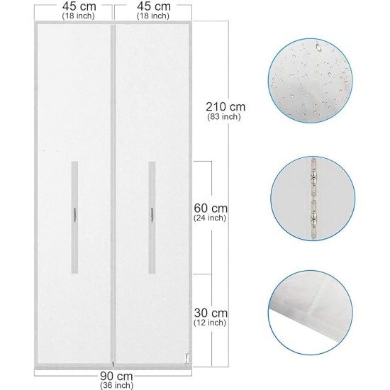 HOOMEE 210cm Σφραγιστικό συρόμενης πόρτας για φορητά κλιματιστικά (στεγανοποίηση)