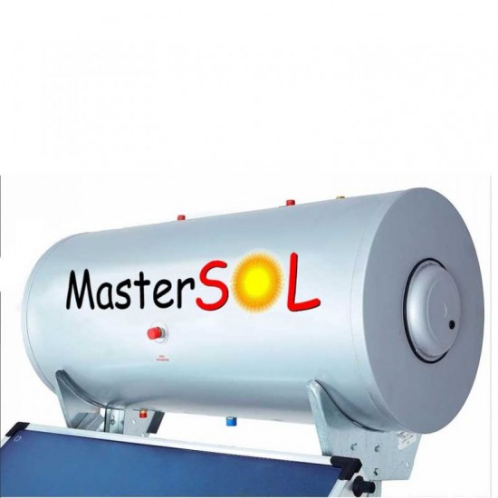 MasterSOL Eco Ηλιακός Θερμοσίφωνας 160lt/2m² Glass Tριπλής Ενέργειας