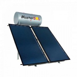 MasterSOL Plus Ηλιακός Θερμοσίφωνας 160lt/3m² Double Glass Διπλής Ενέργειας (χωρίς wifi)
