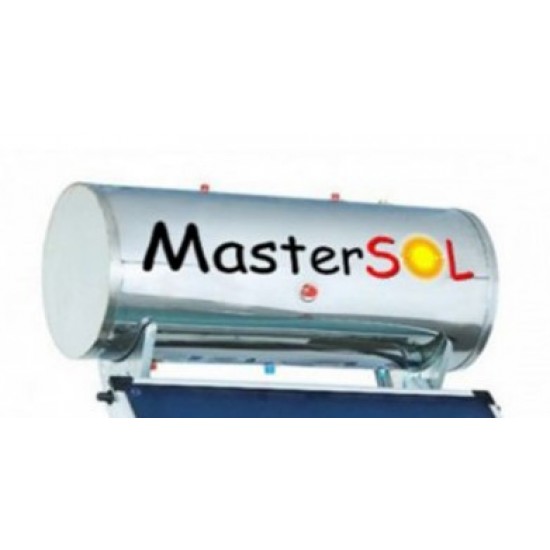 MasterSOL Plus Ηλιακός Θερμοσίφωνας 160lt/2m² Double Glass Διπλής Ενέργειας (χωρίς wifi)