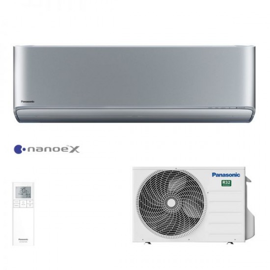Panasonic Etherea CS-XZ25ZKEW/CU-Z25ZKE A+++/A+++ Inverter Grey 9000 BTU με WiFi