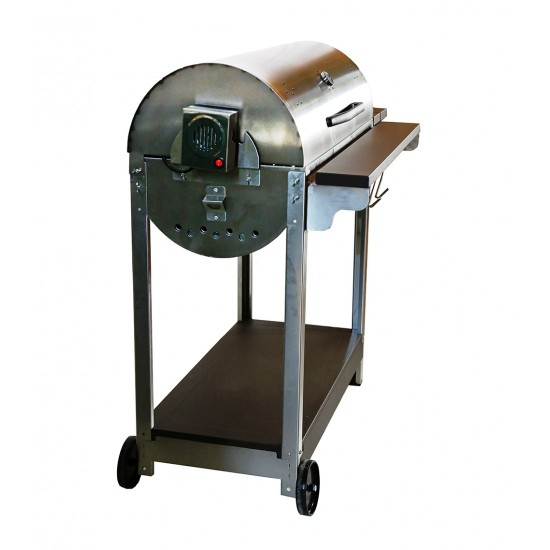 Pitsilos BBQ ΒΑΡΕΛΙ ΜΕΓΑΛΟ INOX ΨΗΣΤΑΡΙΑ ΚΑΡΒΟΥΝΟΥ (1046)