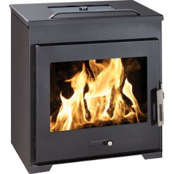 Syrios Christina AS-SY-03 Up Oven Χαλύβδινη Ξυλόσομπα με Φούρνο 14.5kW Μαύρη 