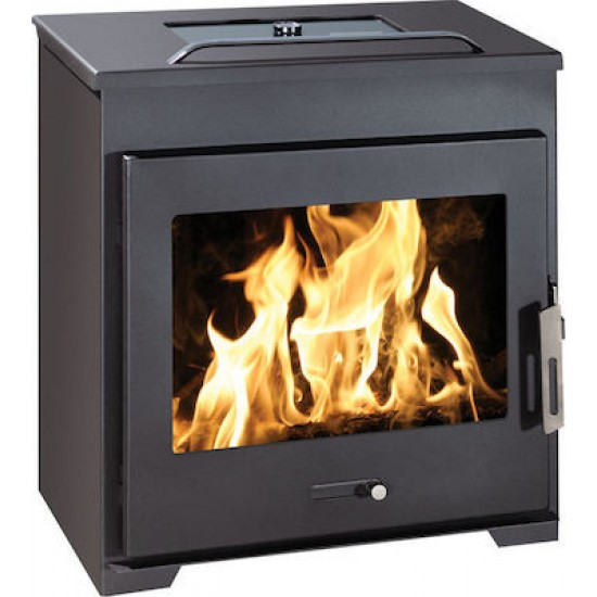 Syrios Christina AS-SY-03 Up Oven Χαλύβδινη Ξυλόσομπα με Φούρνο 14.5kW Μαύρη  Syrios Christina AS-SY-03 Up Oven Χαλύβδινη Ξυλόσομπα με Φούρνο 14.5kW Μαύρη