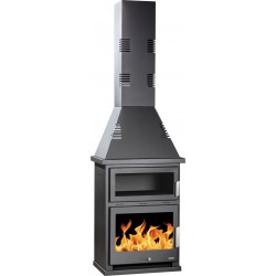 Syrios Monemvasia AS-SY-14F/C Σόμπα Ξύλου με φούρνο από χάλυβα Syrios Monemvasia AS-SY-14F/C Σόμπα Ξύλου με φούρνο από χάλυβα