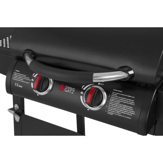 Thermogatz Ψησταριά υγραερίου GRILL LITE 2