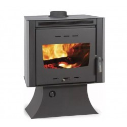 Thermiki AERO 100 Black Χαλύβδινη Αερόθερμη 15.55kw 