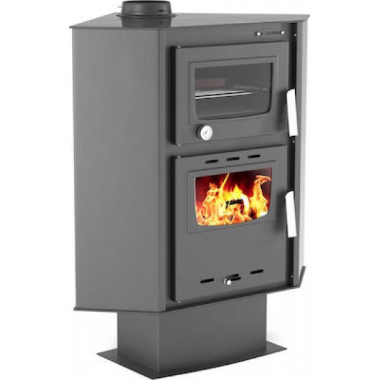 Thermiki ATS 90-30 Corner με φούρνο 18.35kW Γκρι