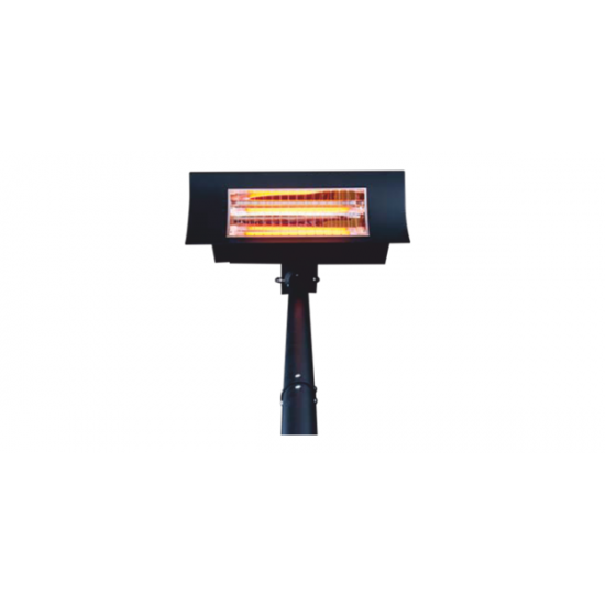 Technotherm Desino TS Υπέρυθρη θέρμανση εξωτερικού χώρου Μαύρη 1000w/2000w Technotherm Desino TS Υπέρυθρη θέρμανση εξωτερικού χώρου Μαύρη 1000w/2000w